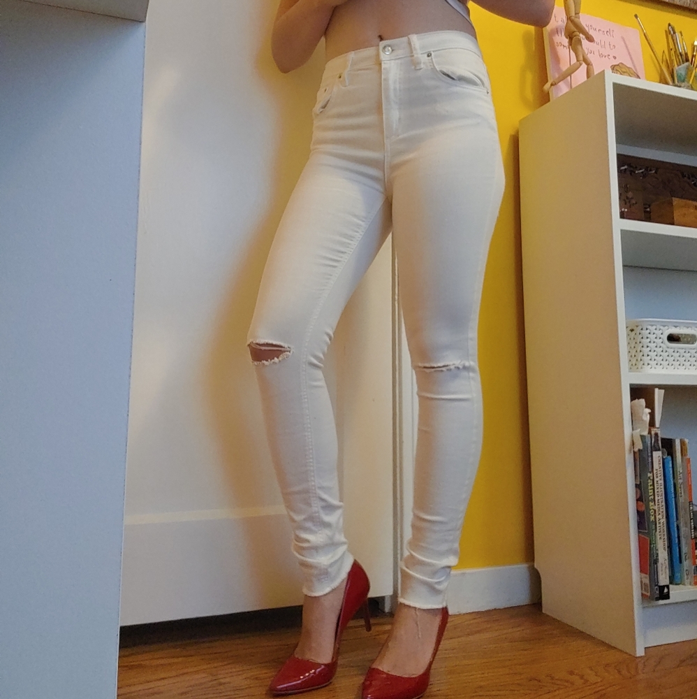 White Skinny Jeans